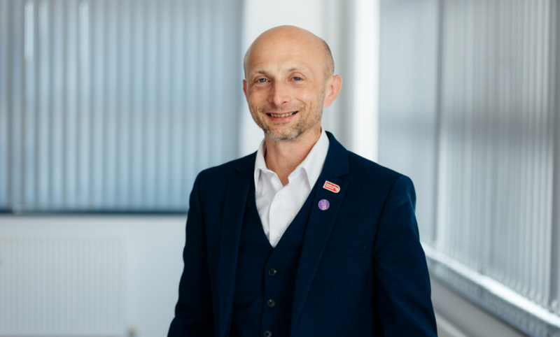 Chief Information Officer Lee Rickles at Trust offices