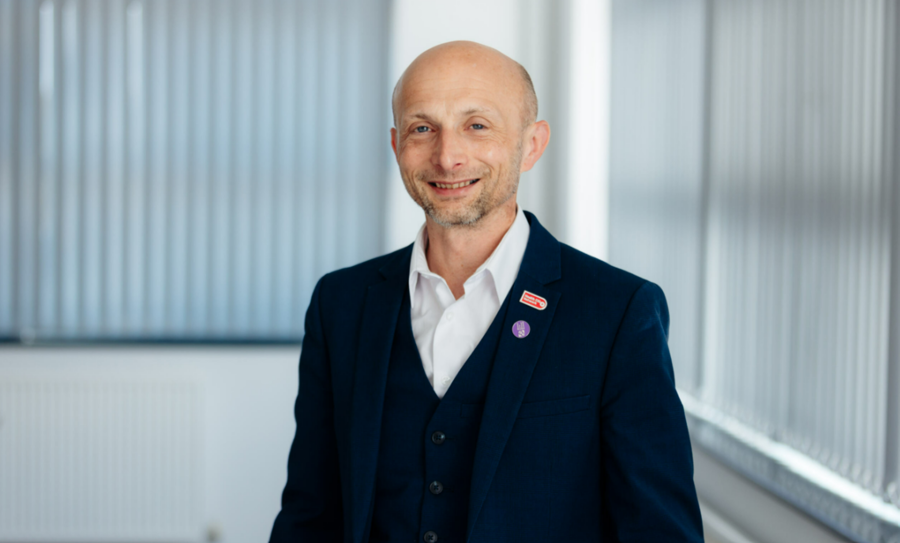 Chief Information Officer Lee Rickles at Trust offices